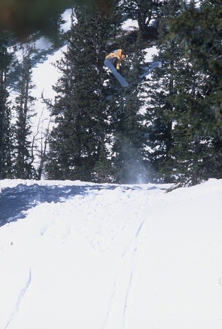Brandon Bybee Blank Snowboard Photo 1