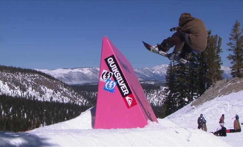 Eric Langs Blank Snowboard Photo