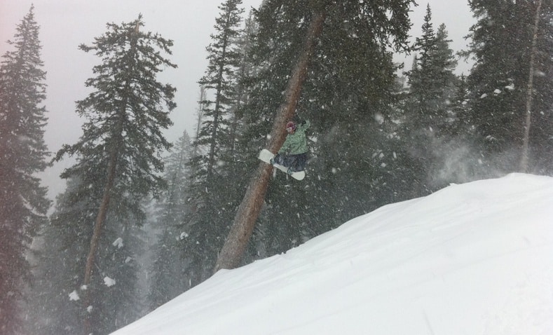 Rob Foy Blank Snowboard Photo