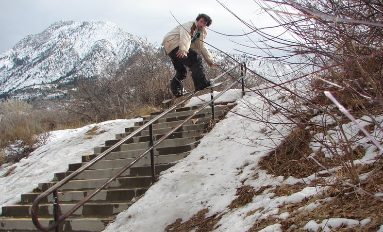 Jeff Edwards Blank Snowboard Photo 2