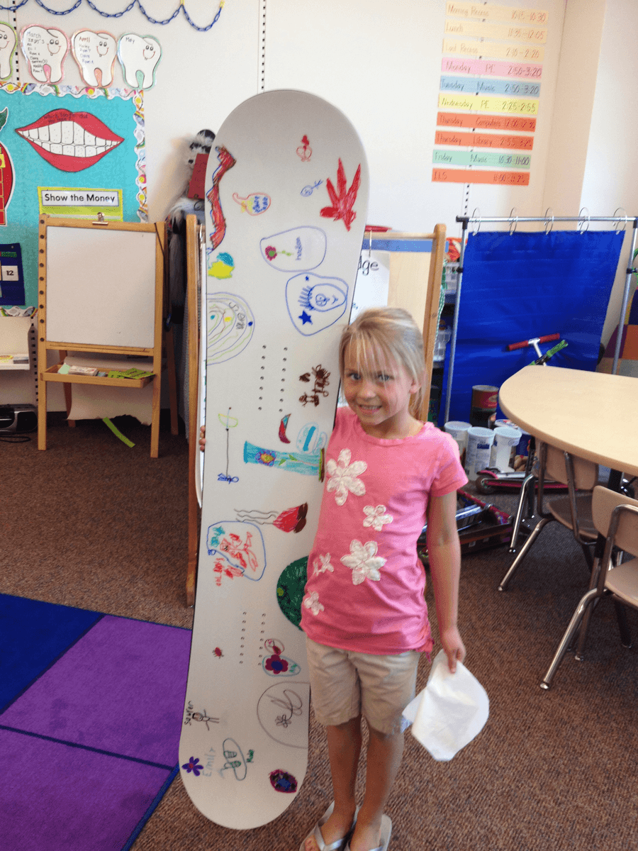 Custom Blank Snowboard - Kids Marker a Blank Snowboard - Blank Snowboards