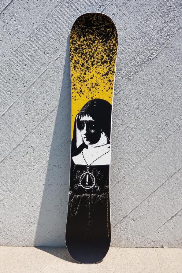 Custom Snowboard Wrap - Featured Image - Panic at the Disco