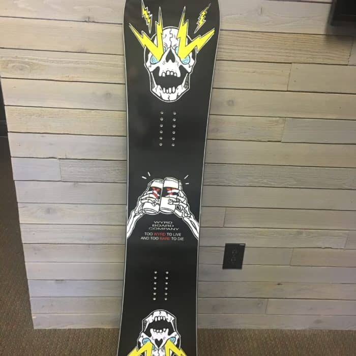 Custom Snowboard Wrap - Wyrd - 01