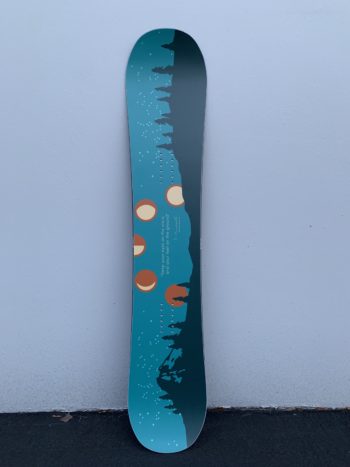 Snowboard Wrap - Eyes on the Stars - Blank Snowboards